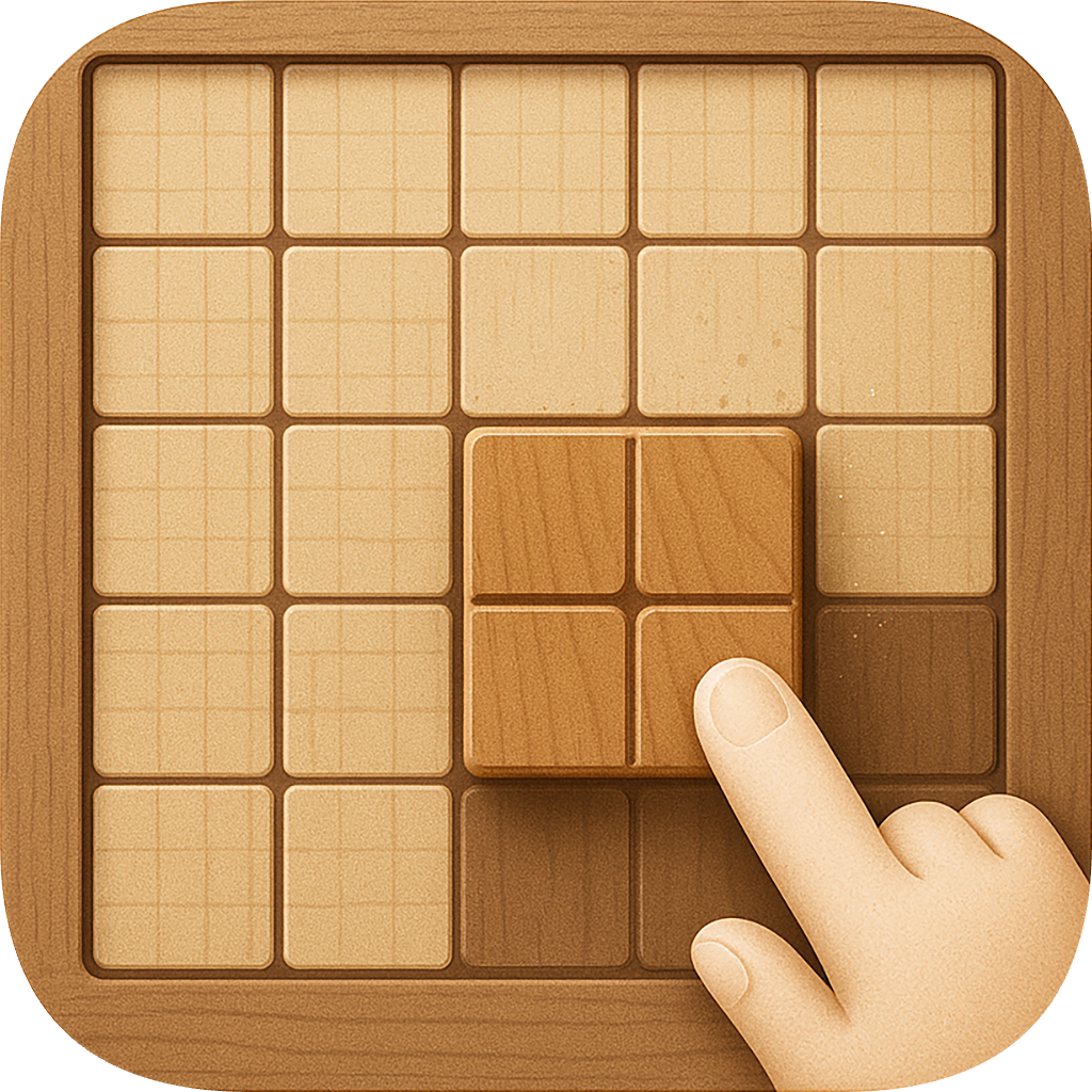 Wood Block Puzzle: 9x9 Sudoku Icon